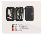 黑PU鉻10件套