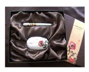宮廷花鳥(niǎo)（紅牡丹）2件套